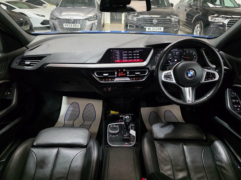BMW 1 Series 1.5 118I M Sport Dct Euro 6 Ss YF69NRU Blue #4