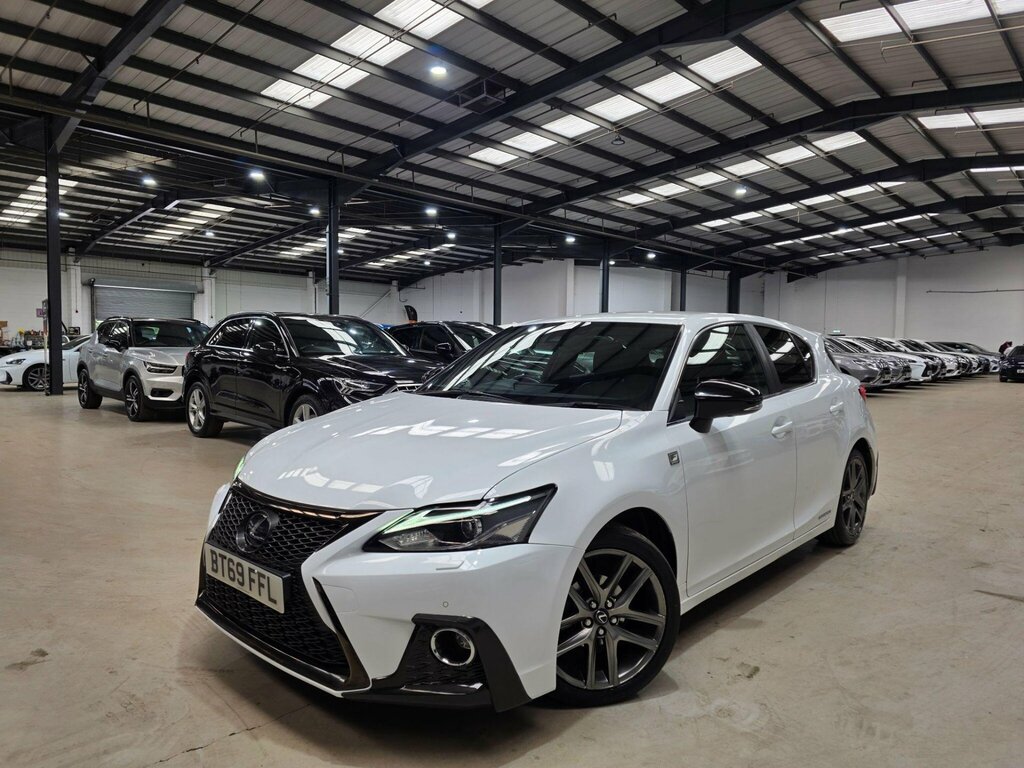 Lexus CT 1.8 200H F Sport E-cvt Euro 6 Ss White