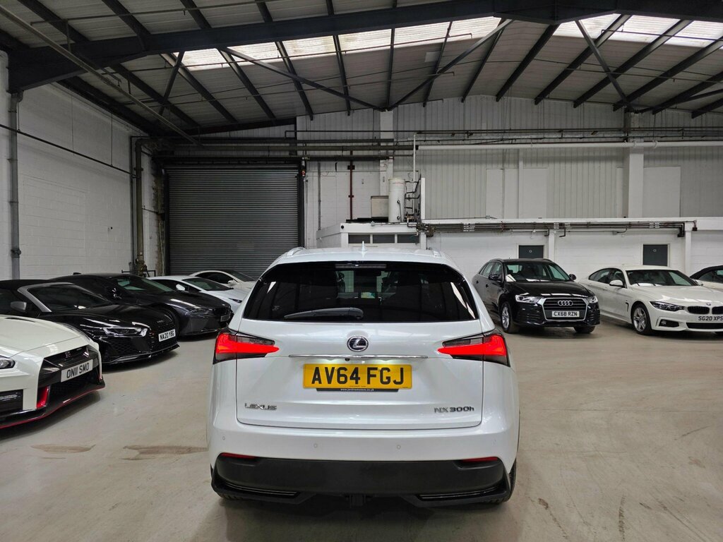 Lexus NX 2.5 300H F Sport E-cvt 4Wd Euro 6 Ss AV64FGJ White #4