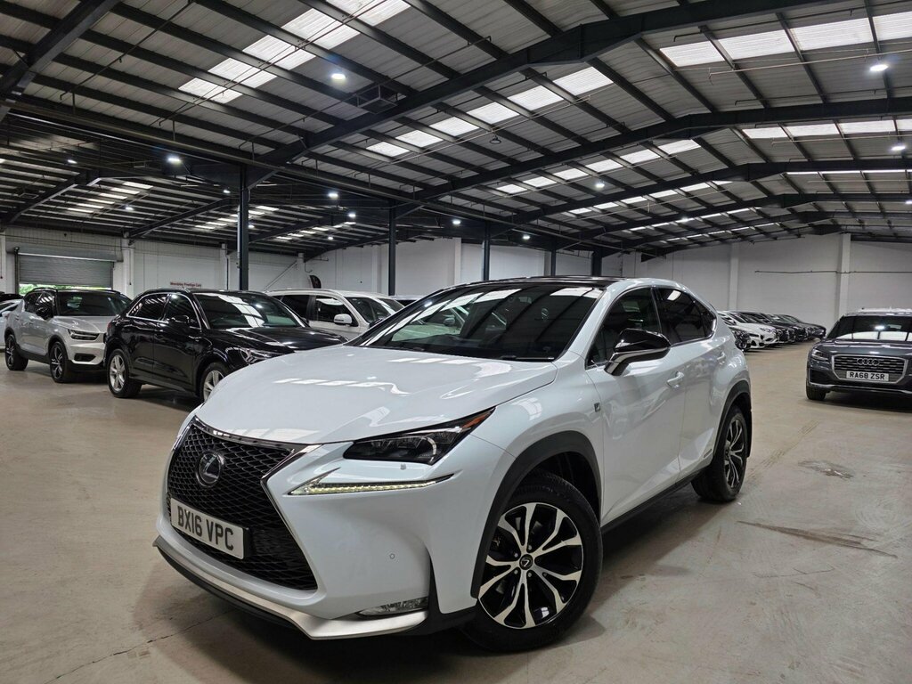 Lexus NX 2.5 300H F Sport E-cvt 4Wd Euro 6 Ss White