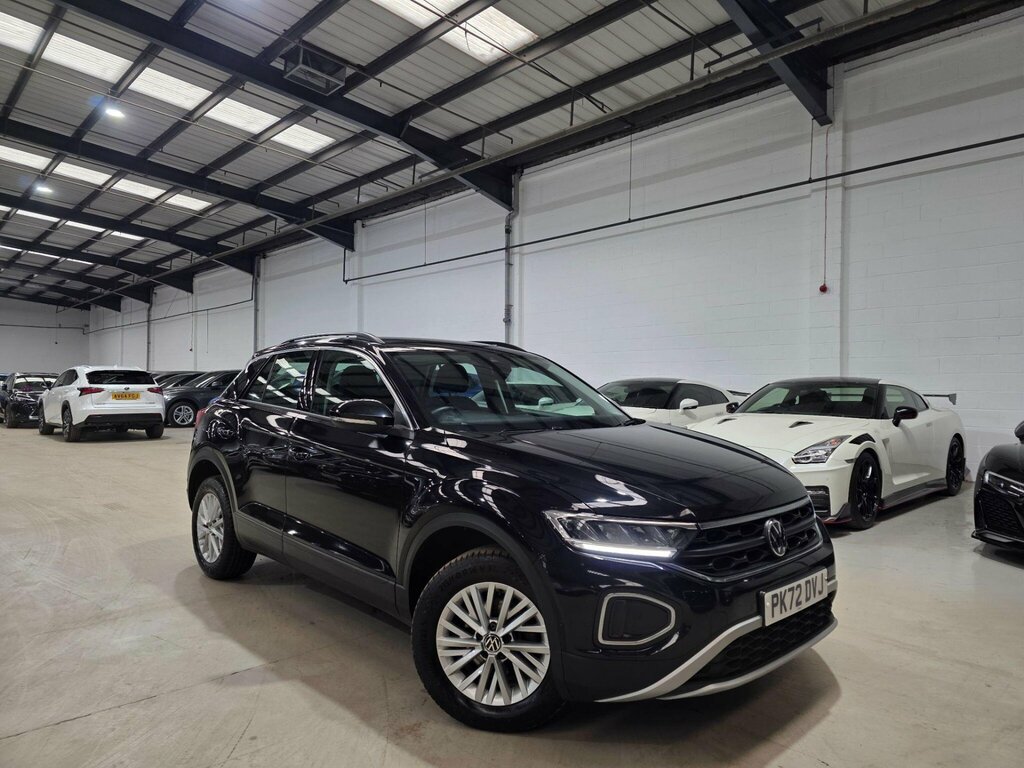 Volkswagen T-Roc 1.5 Tsi Life Dsg Euro 6 Ss PK72DVJ Black #2