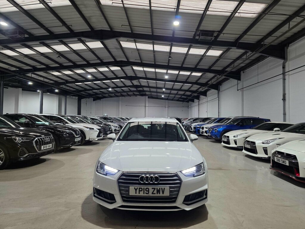 Audi A4 Avant 2.0 Tfsi 35 Sport S Tronic Euro 6 Ss YP19ZWV White #2
