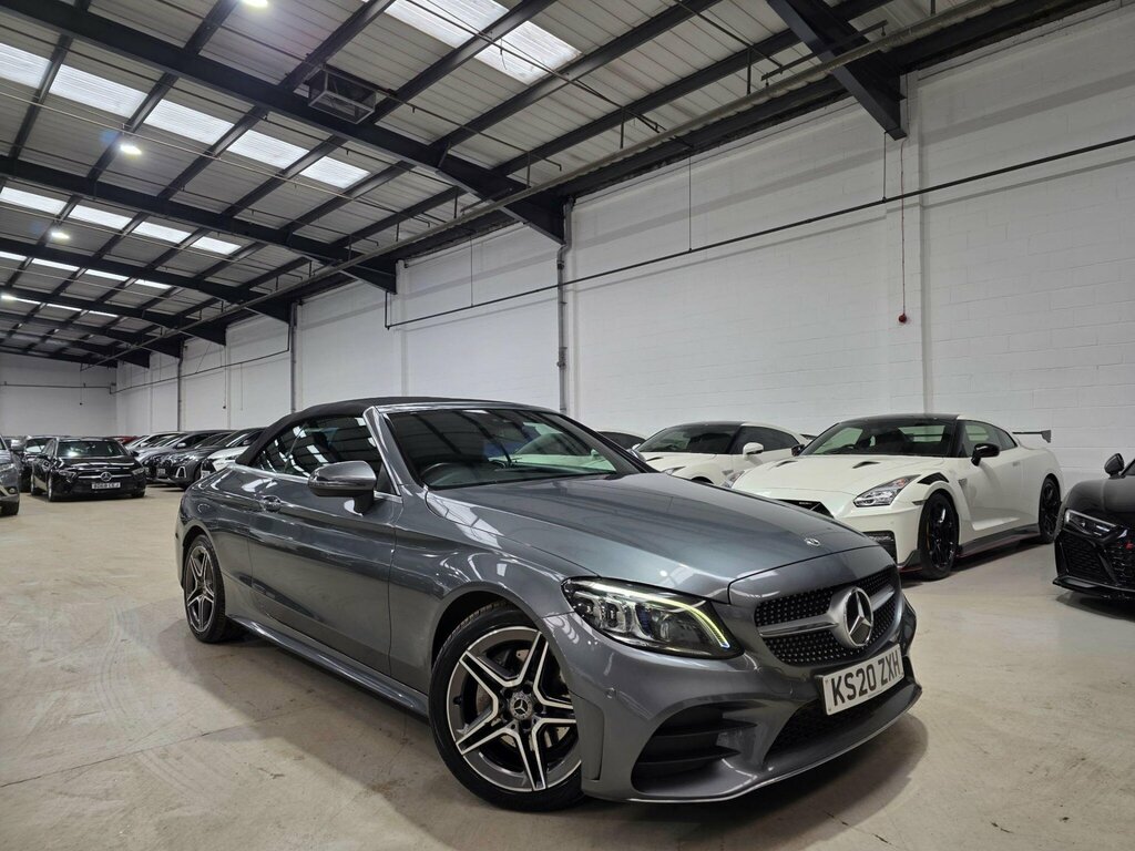 Mercedes-Benz C Class 2.0 C220d Amg Line Premium Cabriolet G-tronic E KS20ZXH Grey #3