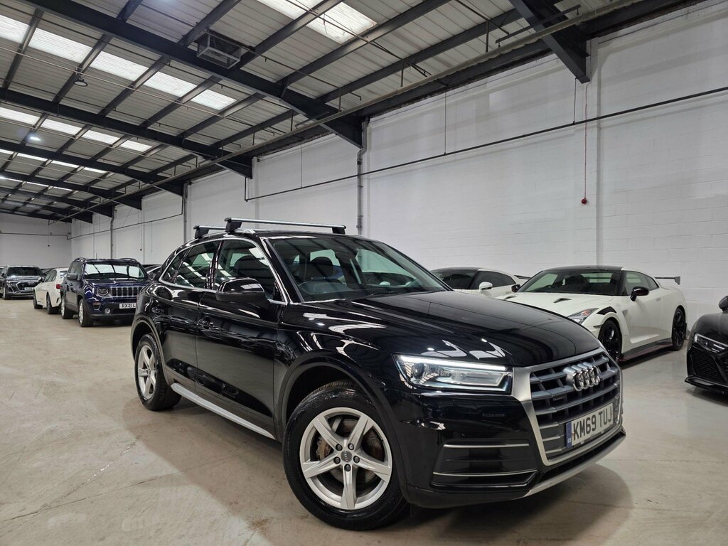 Audi Q5 2.0 Tfsi 45 Sport S Tronic Quattro Euro 6 Ss KM69TUJ Black #2