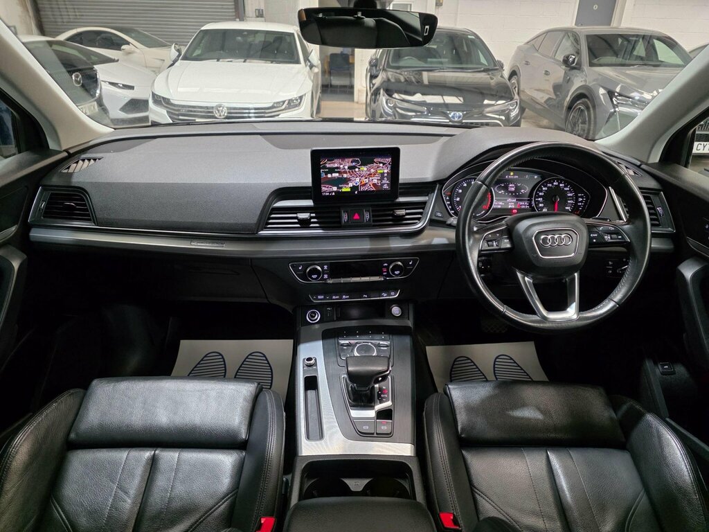 Audi Q5 2.0 Tfsi 45 Sport S Tronic Quattro Euro 6 Ss KM69TUJ Black #4