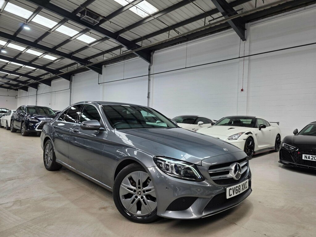 Mercedes-Benz C Class 1.5 C200 Mhev Eq Boost Sport Premium G-tronic E CV68XKC Grey #3