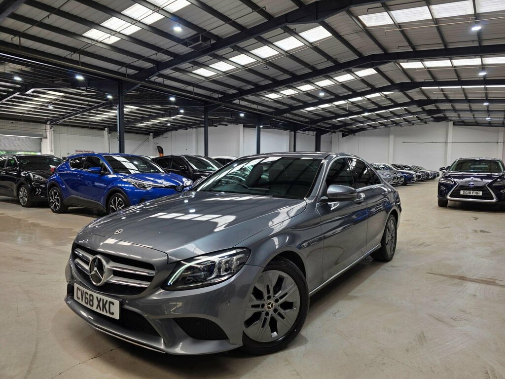 Mercedes-Benz C Class 1.5 C200 Mhev Eq Boost Sport Premium G-tronic E Grey