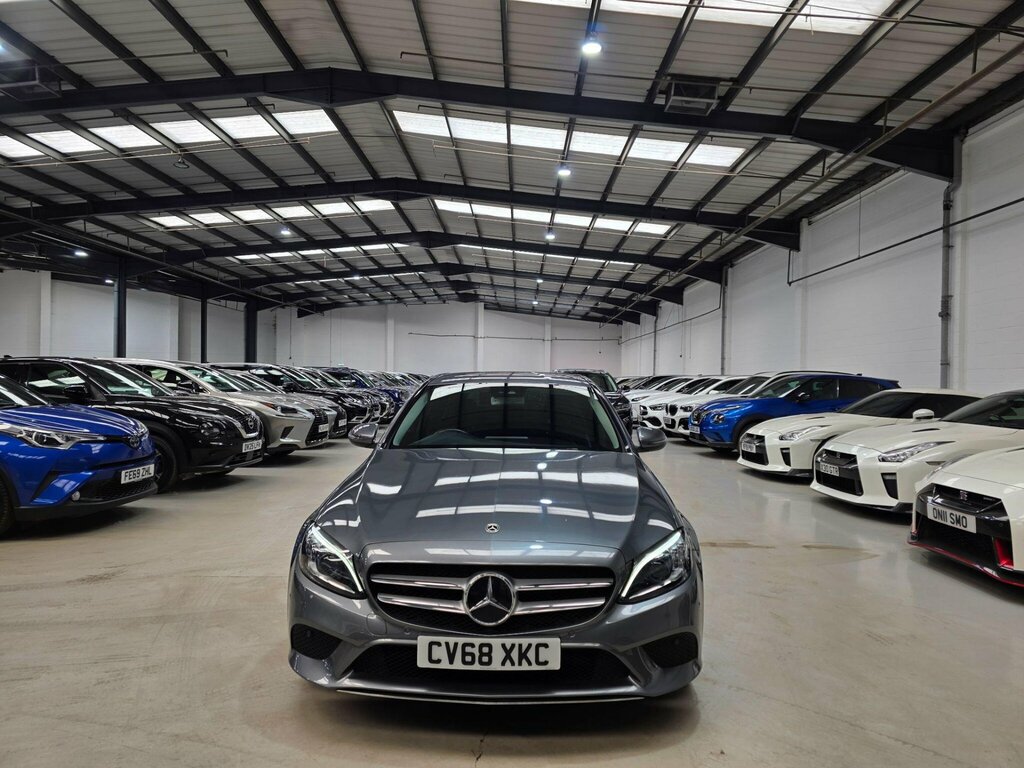 Mercedes-Benz C Class 1.5 C200 Mhev Eq Boost Sport Premium G-tronic E CV68XKC Grey #2