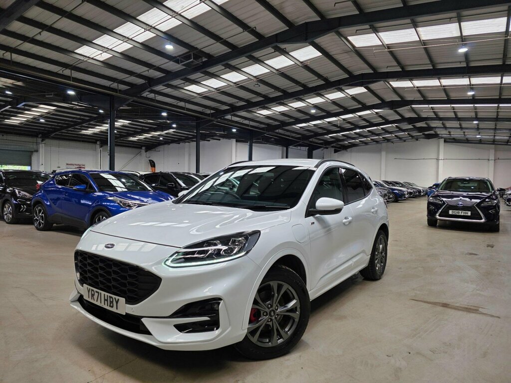 Ford Kuga 2.5 Ecoboost Duratec 14.4Kwh St-line Cvt Euro 6 S White