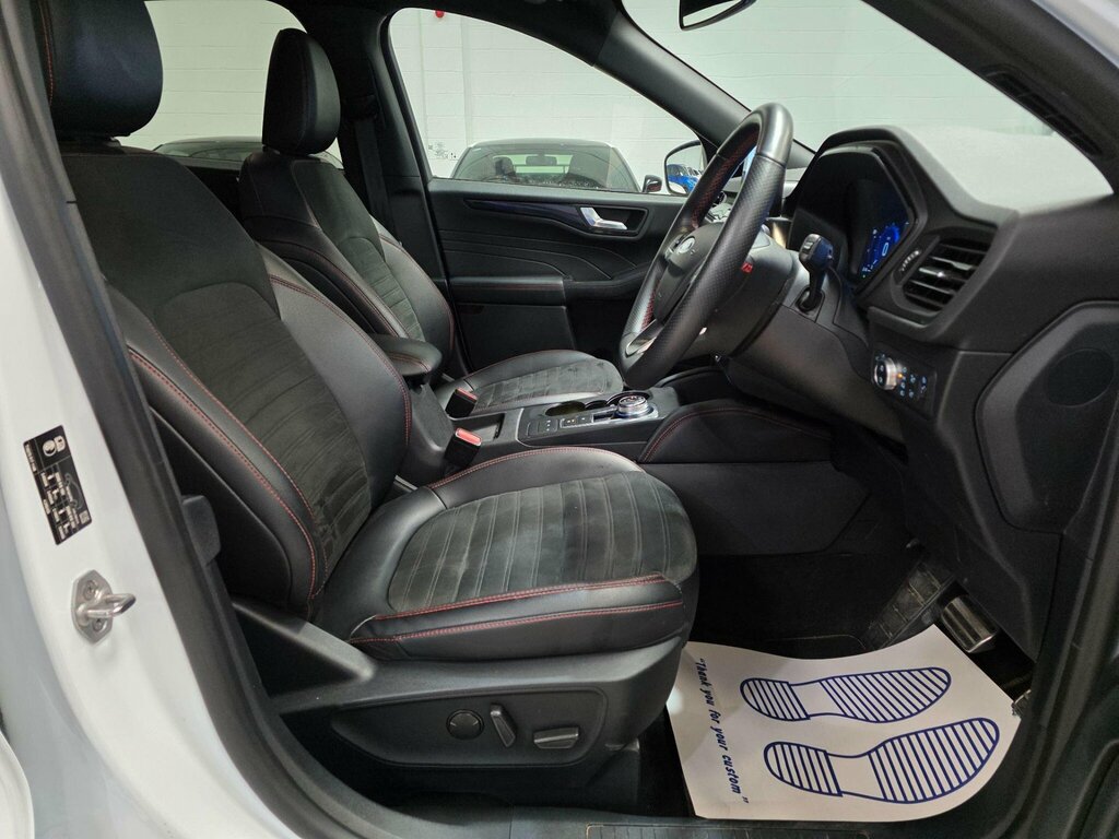 Ford Kuga 2.5 Ecoboost Duratec 14.4Kwh St-line Cvt Euro 6 S YR71HBY White #6