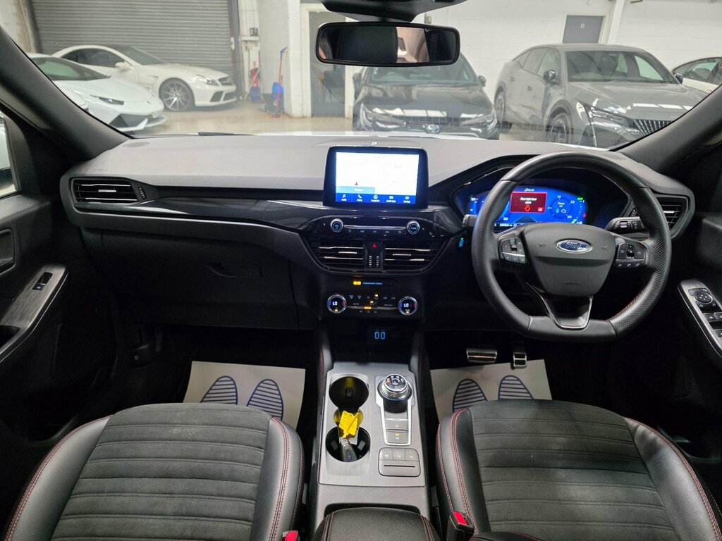 Ford Kuga 2.5 Ecoboost Duratec 14.4Kwh St-line Cvt Euro 6 S YR71HBY White #5