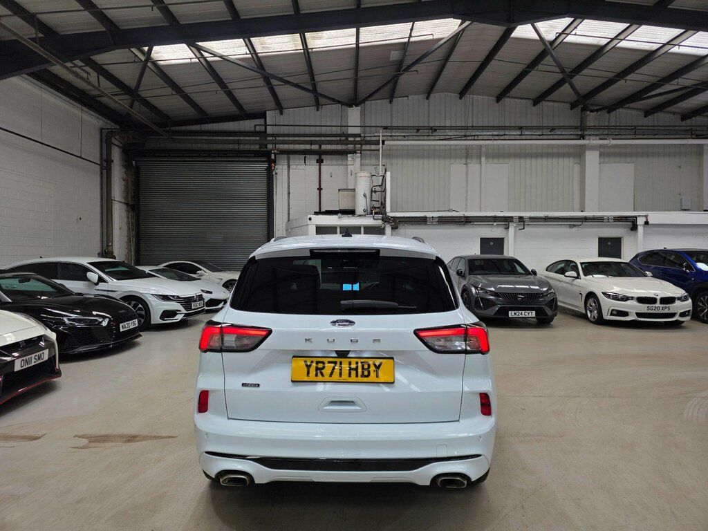 Ford Kuga 2.5 Ecoboost Duratec 14.4Kwh St-line Cvt Euro 6 S YR71HBY White #4