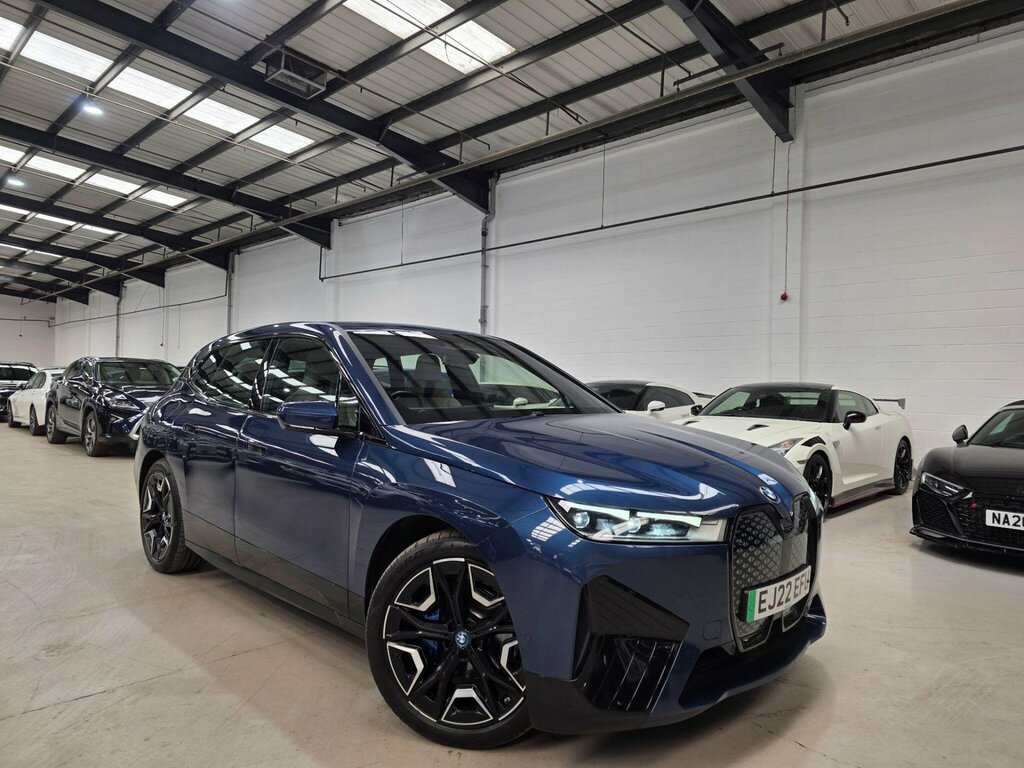BMW iX 40 76.6Kwh M Sport Xdrive EJ22EFU Blue #2