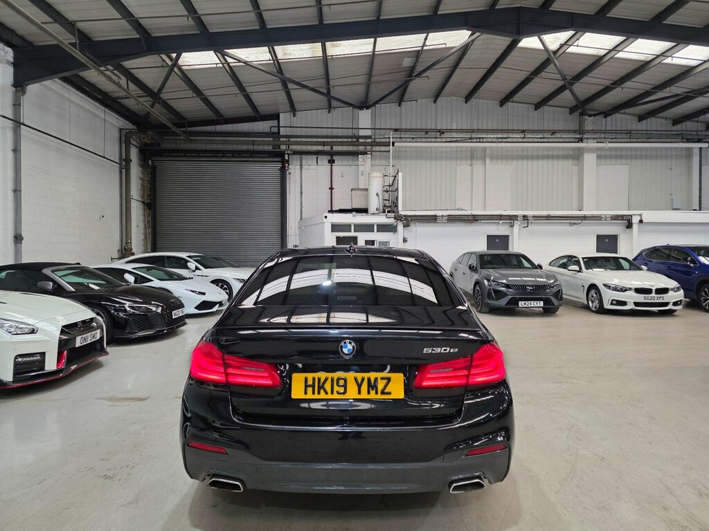 BMW 5 Series 2.0 530E 9.2Kwh M Sport Euro 6 Ss HK19YMZ Black #3