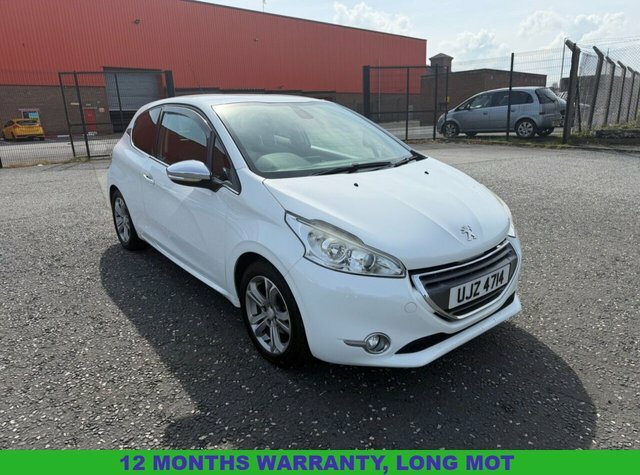 Peugeot 208 1.2 Vti Allure Hatchback Euro 5 White