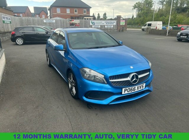 Mercedes-Benz A Class 2.1 A200d Amg Line Hatchback 7G-dct Eur Blue