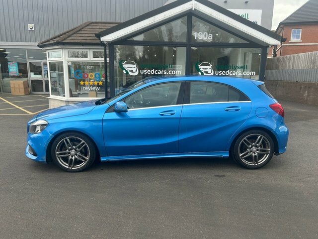 Mercedes-Benz A Class 2.1 A200d Amg Line Hatchback 7G-dct Eur PO66XVS Blue #3