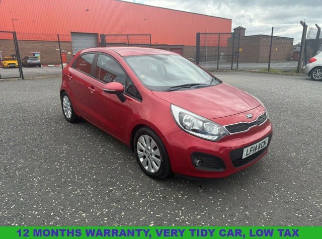 Kia RIO 1.4 Crdi Ecodynamics 2 Hatchback Red