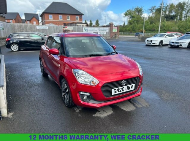 Suzuki Swift 1.2 Dualjet Mhev Sz-t Hatchback Hybrid Red