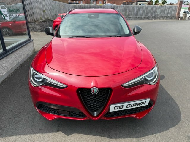 Alfa Romeo Stelvio 2.0T Nero Edizione Suv Q4 Awd Euro Red #2
