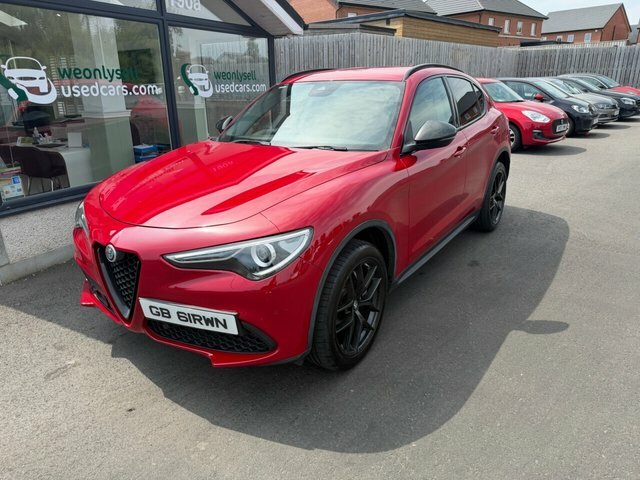 Alfa Romeo Stelvio 2.0T Nero Edizione Suv Q4 Awd Euro Red #3