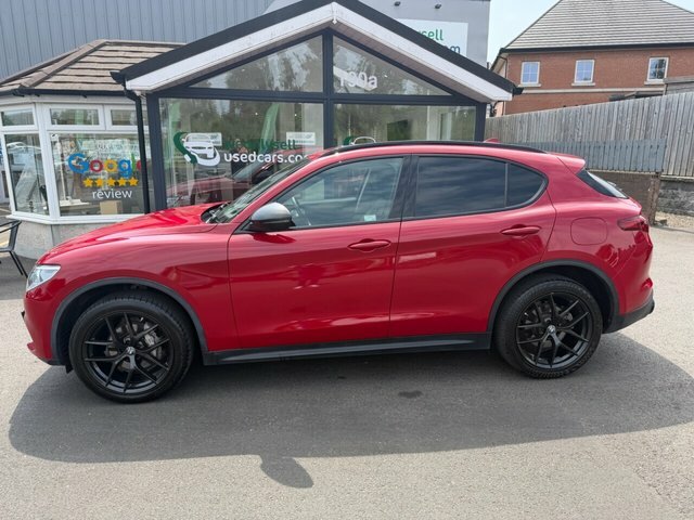 Alfa Romeo Stelvio 2.0T Nero Edizione Suv Q4 Awd Euro Red #4