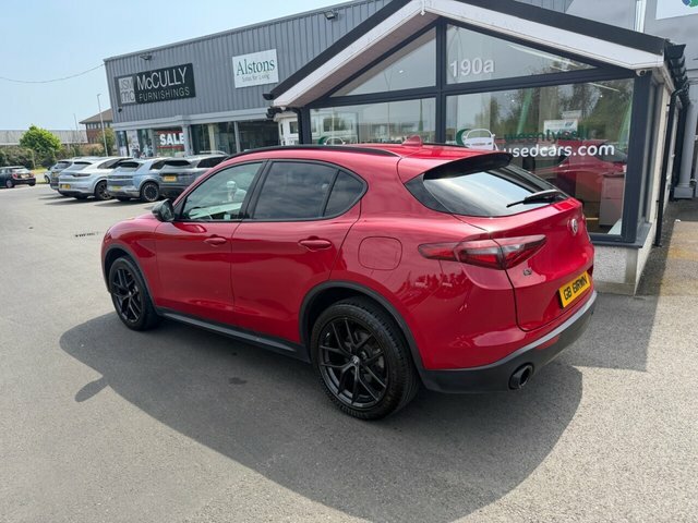 Alfa Romeo Stelvio 2.0T Nero Edizione Suv Q4 Awd Euro Red #5