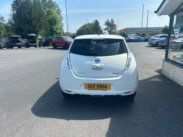Nissan Leaf 24Kwh Acenta Hatchback 107 Bhp IXZ9814 White #6