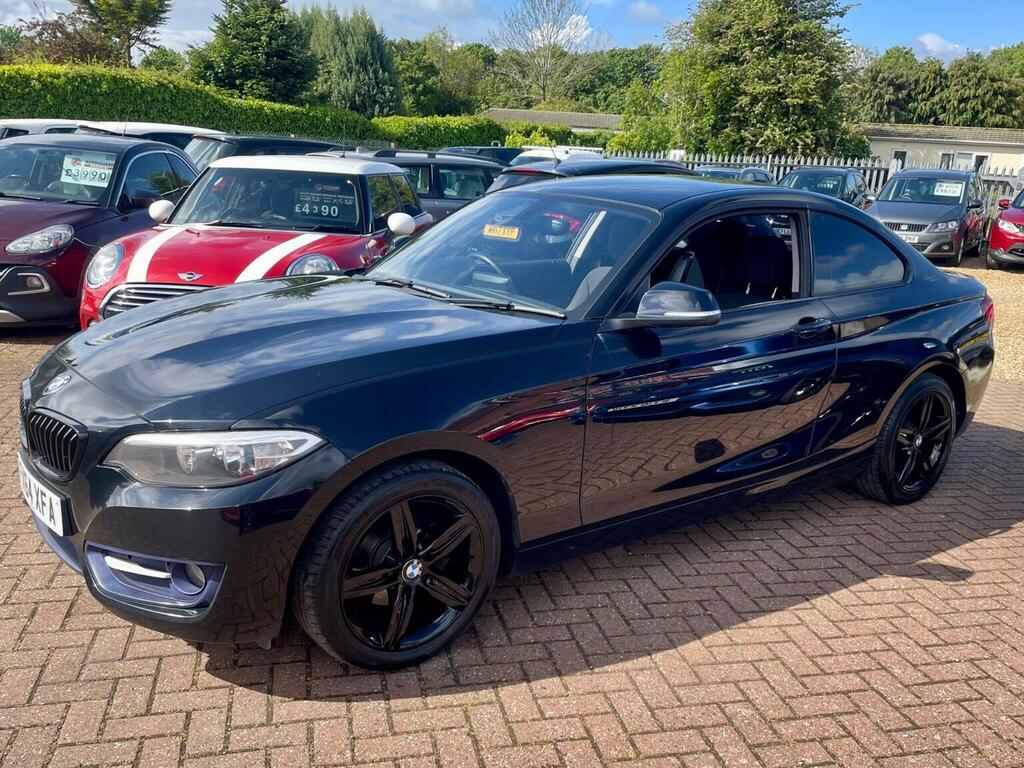 BMW 2 Series 2.0 218D Sport Euro 6 Ss 201464 FX64XFA Black #2