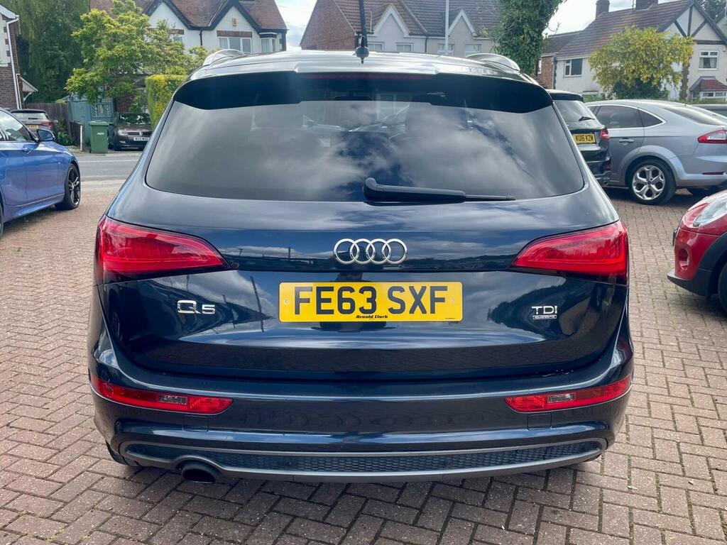 Audi Q5 2.0 Tdi S Line Plus Quattro Euro 5 Ss 2013 Blue #5