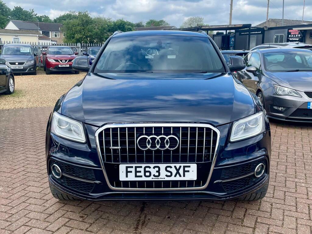 Audi Q5 2.0 Tdi S Line Plus Quattro Euro 5 Ss 2013 Blue #2
