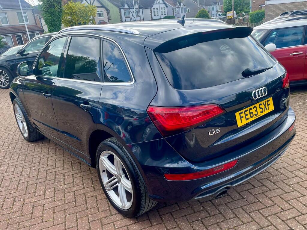 Audi Q5 2.0 Tdi S Line Plus Quattro Euro 5 Ss 2013 Blue #4
