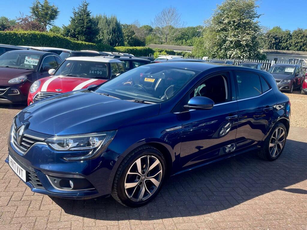 Renault Megane 1.5 Dci Dynamique S Nav Euro 6 Ss 201717 HV17VVT Blue #3