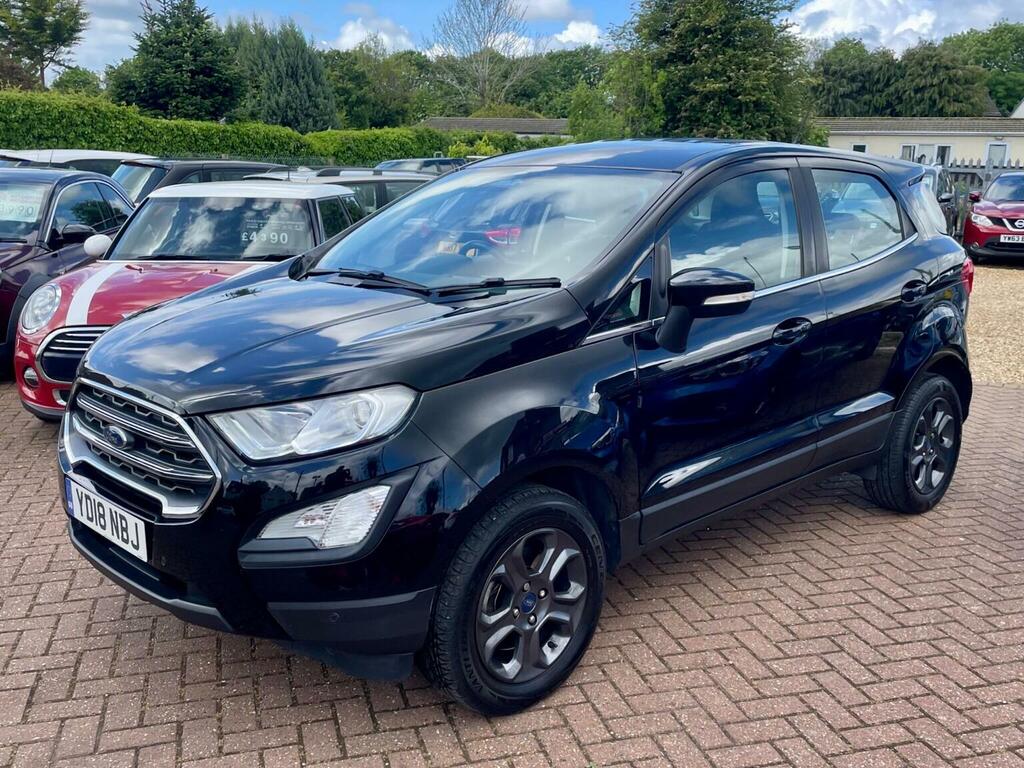Ford Ecosport 1.0T Ecoboost Zetec Euro 6 Ss 201818 YD18NBJ Black #3