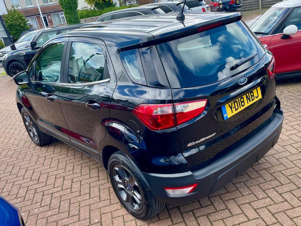 Ford Ecosport 1.0T Ecoboost Zetec Euro 6 Ss 201818 YD18NBJ Black #4