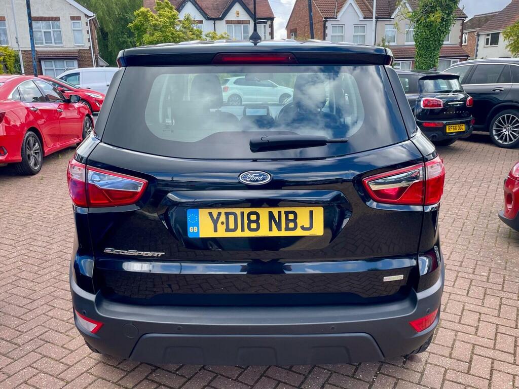 Ford Ecosport 1.0T Ecoboost Zetec Euro 6 Ss 201818 YD18NBJ Black #5