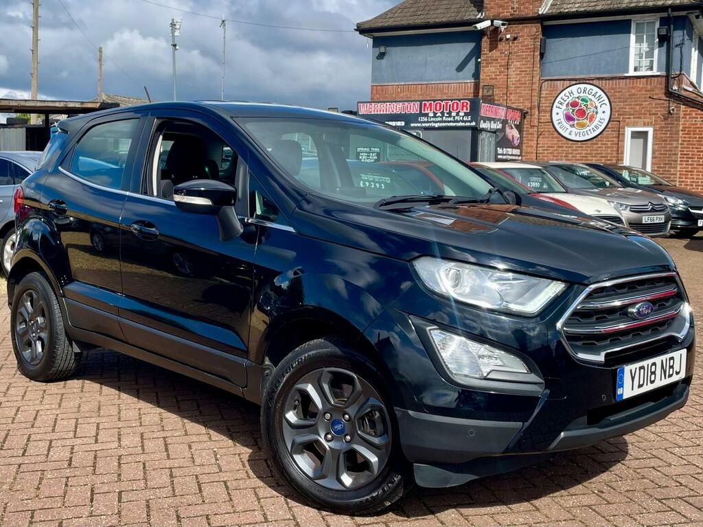 Ford Ecosport 1.0T Ecoboost Zetec Euro 6 Ss 201818 Black