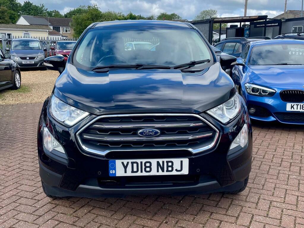 Ford Ecosport 1.0T Ecoboost Zetec Euro 6 Ss 201818 YD18NBJ Black #2