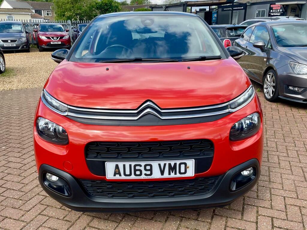 Citroen C3 1.2 Puretech Flair Euro 6 Ss 201969 AU69VMO Orange #2