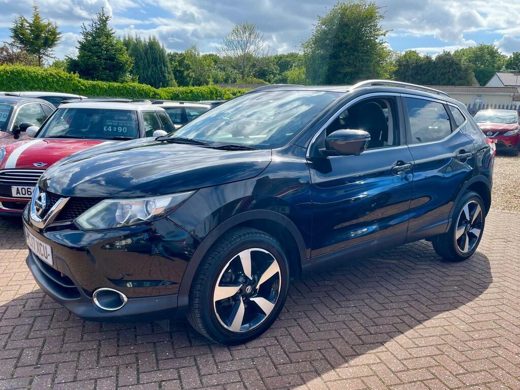 Nissan Qashqai 1.5 Dci N-connecta 2Wd Euro 6 Ss 201717 YC17XCU Black #3