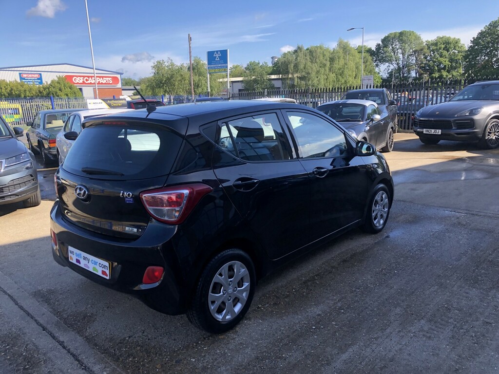 Hyundai I10 Hatchback 1.2 Se 2014 VN64AJY Black #6