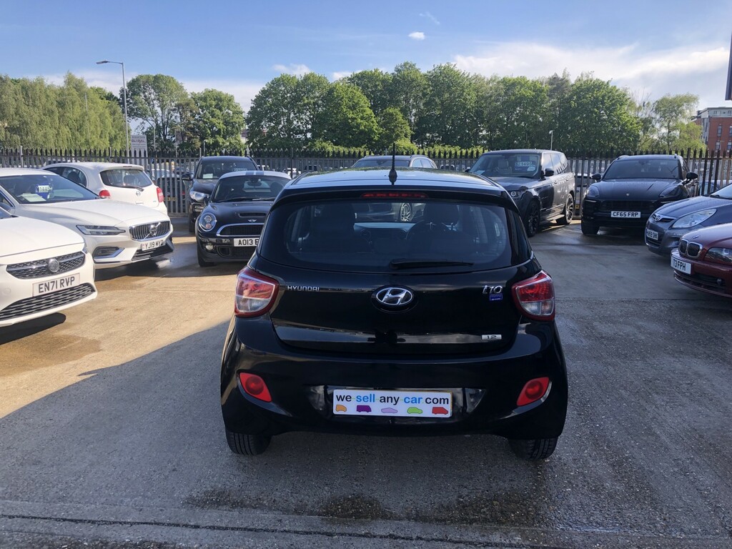 Hyundai I10 Hatchback 1.2 Se 2014 VN64AJY Black #4