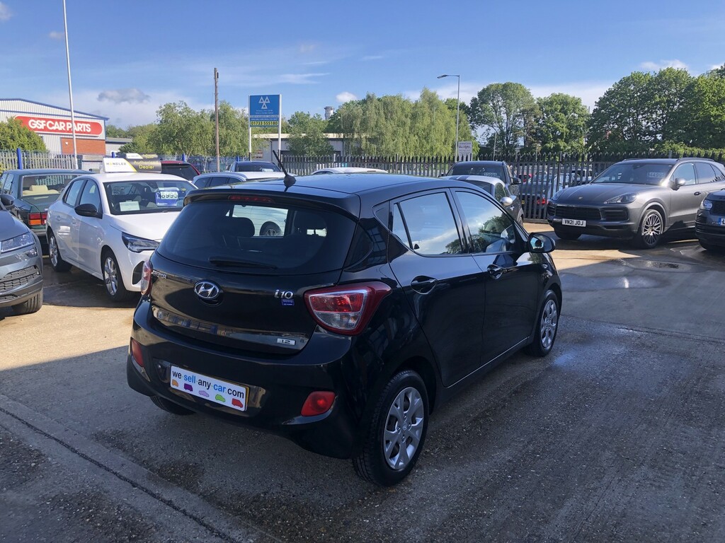 Hyundai I10 Hatchback 1.2 Se 2014 VN64AJY Black #5