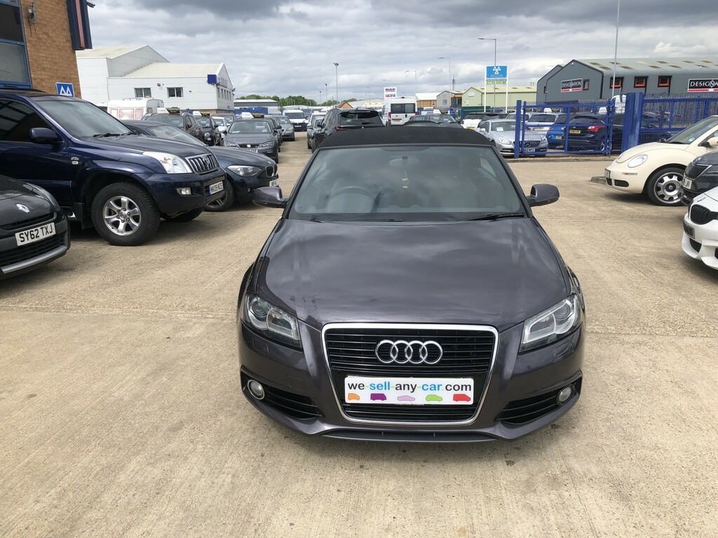 Audi A3 Cabriolet Convertible 2.0 Tdi S Line 2012 Grey #4