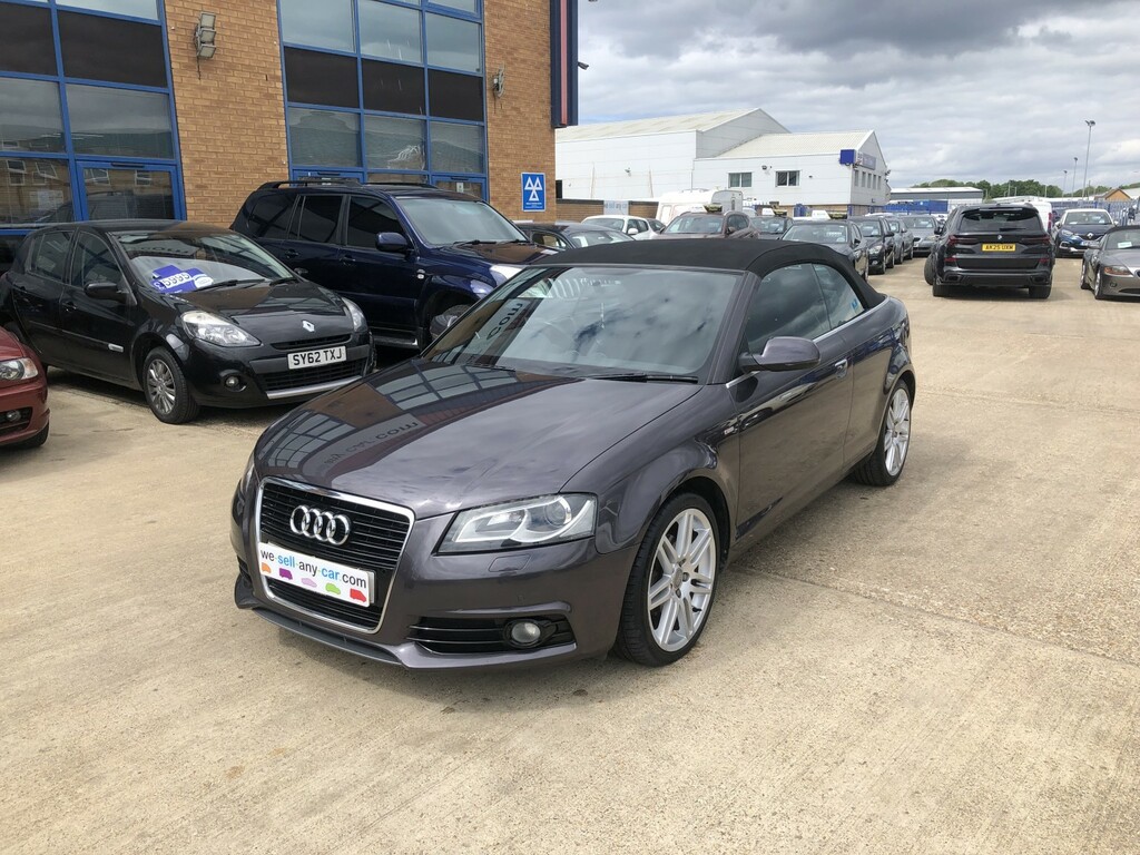 Audi A3 Cabriolet Convertible 2.0 Tdi S Line 2012 Grey #6