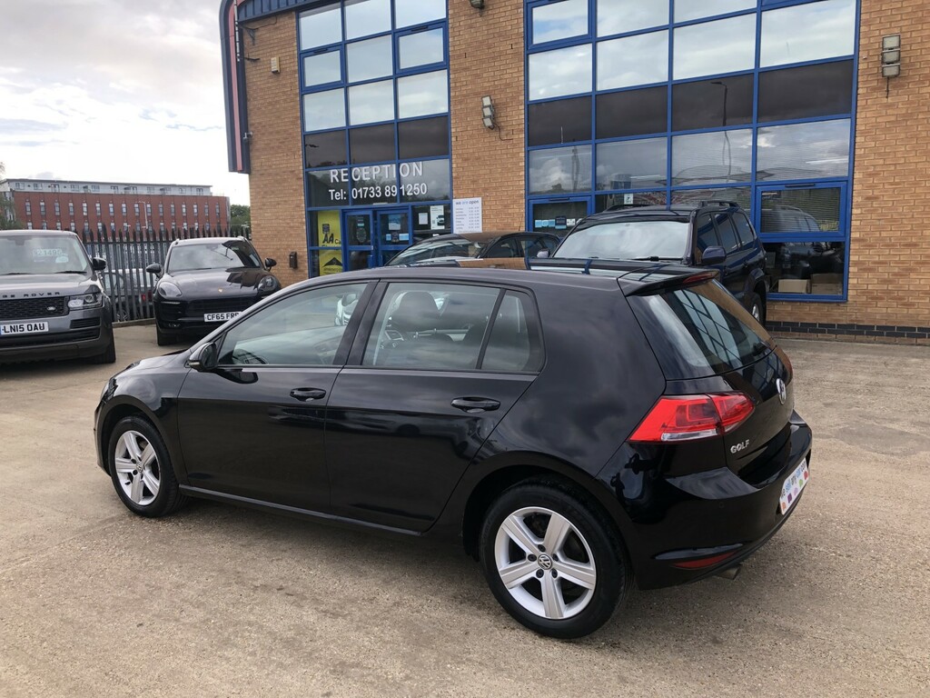 Volkswagen Golf Hatchback 1.6 Tdi Bluemotion Tech Match 2015 MJ65GYS Black #6