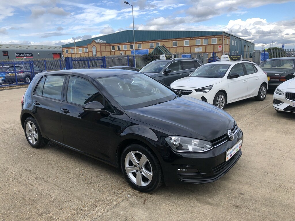 Volkswagen Golf Hatchback 1.6 Tdi Bluemotion Tech Match 2015 MJ65GYS Black