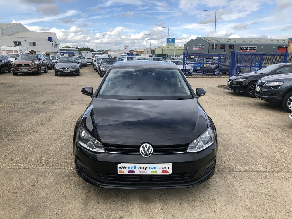 Volkswagen Golf Hatchback 1.6 Tdi Bluemotion Tech Match 2015 MJ65GYS Black #3