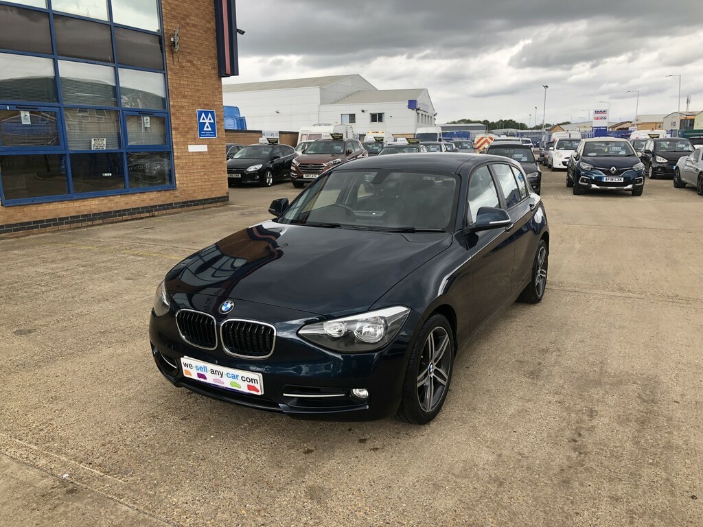 BMW 1 Series Hatchback 1.6 118I Sport 5-Door 2015 W15HLT Blue #3