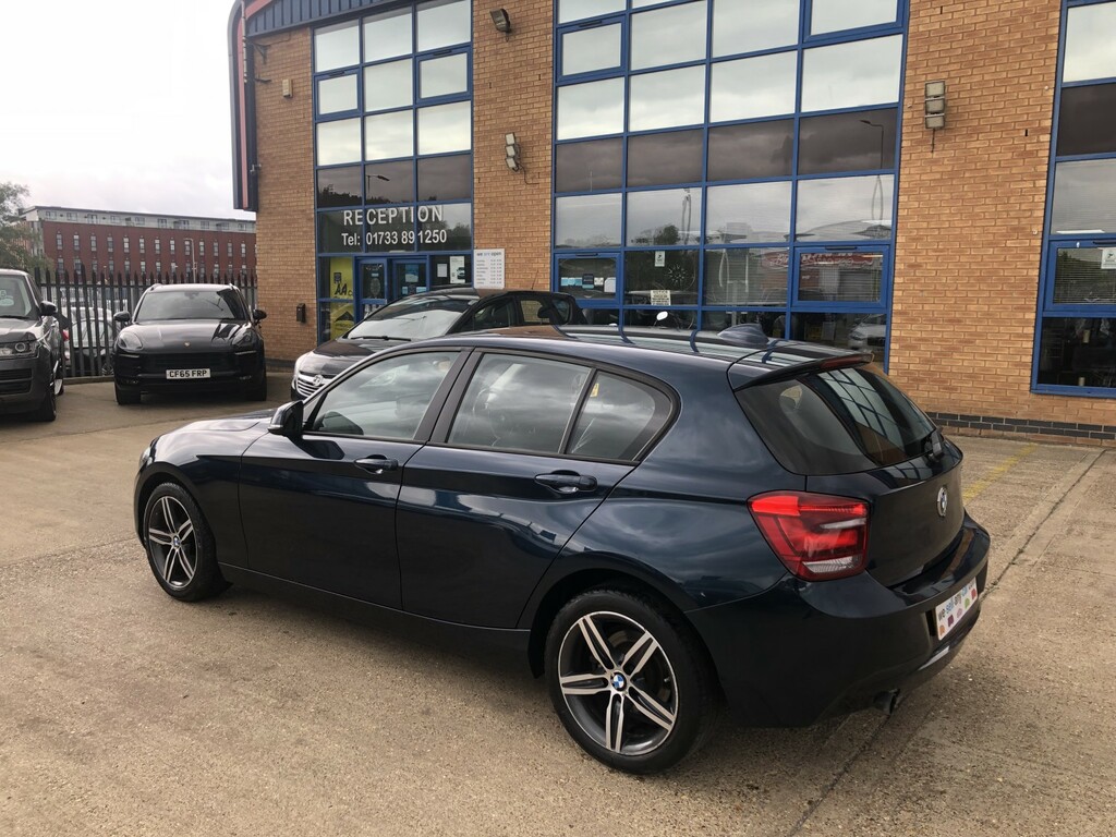 BMW 1 Series Hatchback 1.6 118I Sport 5-Door 2015 W15HLT Blue #4